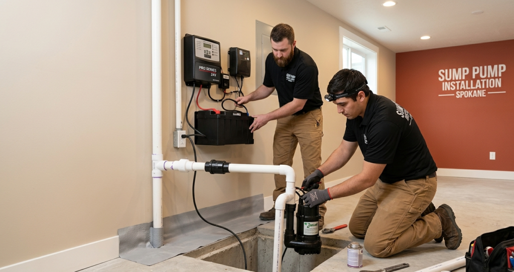 Sump Pump Replacement service